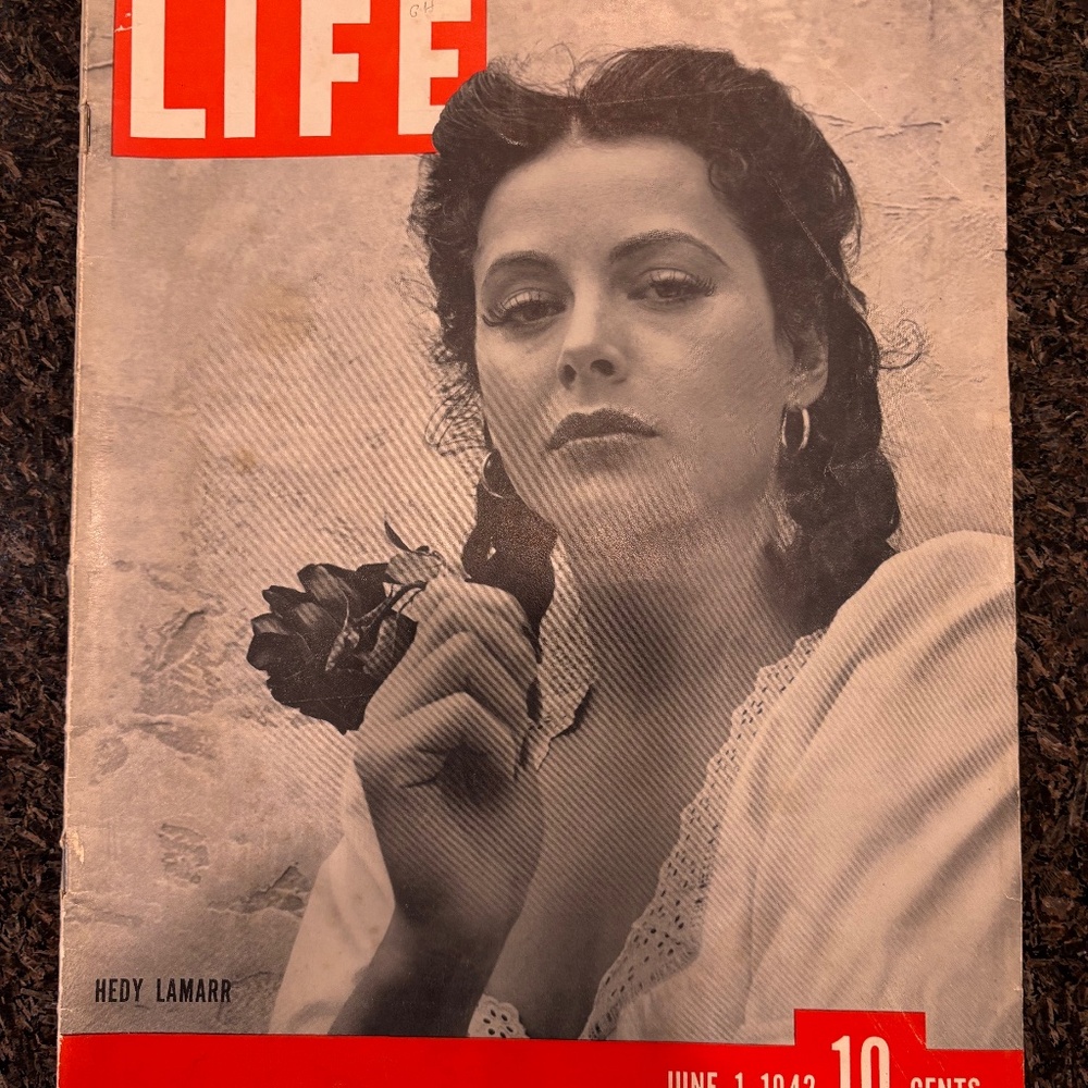 1942 Life Magazine - Hedy Lamarr